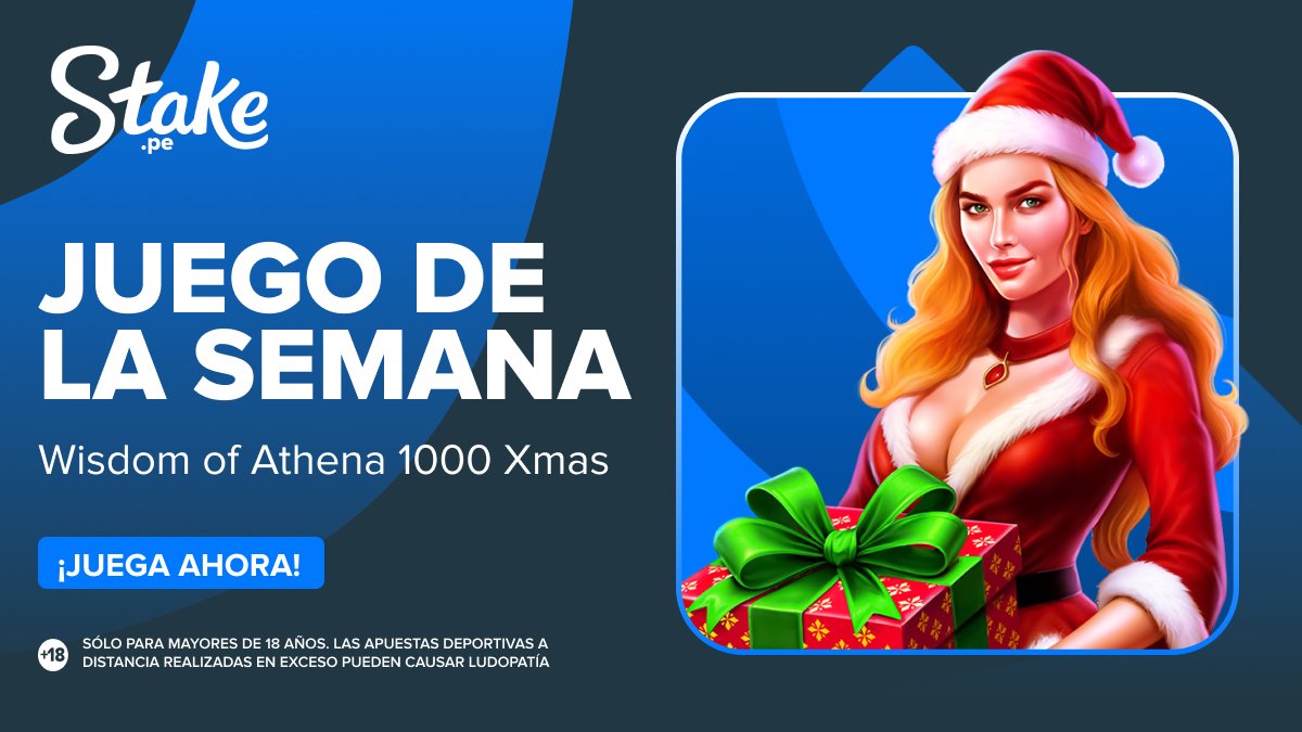 Wisdom of Athena 1000 Xmas, ¡el nuevo juego de la semana! 🧑🏼‍🎄🛡️

Estaremos regalando 20 free spins 🎰 a 4 Stakers aleatorios que den RT y comenten su user 📲

¡Juega ya! ➡️ bit.ly/4qnehq6
