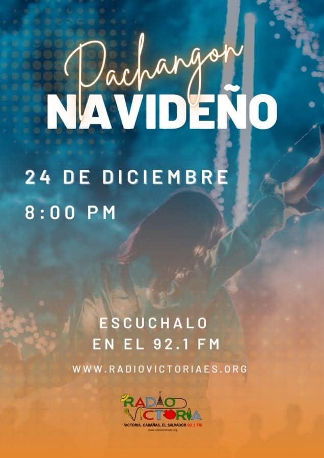 #PachangonNavideño
Celebremos juntos y juntas esta noche buena, Radio Victoria pone la música y tú, el buen ambiente al lado de familiares y amistades.

Te esperemos desde las  8 p.m. 
Escuchanos por el 92.1FM y radiovictoriaes.org 

#FelizNavidad2025