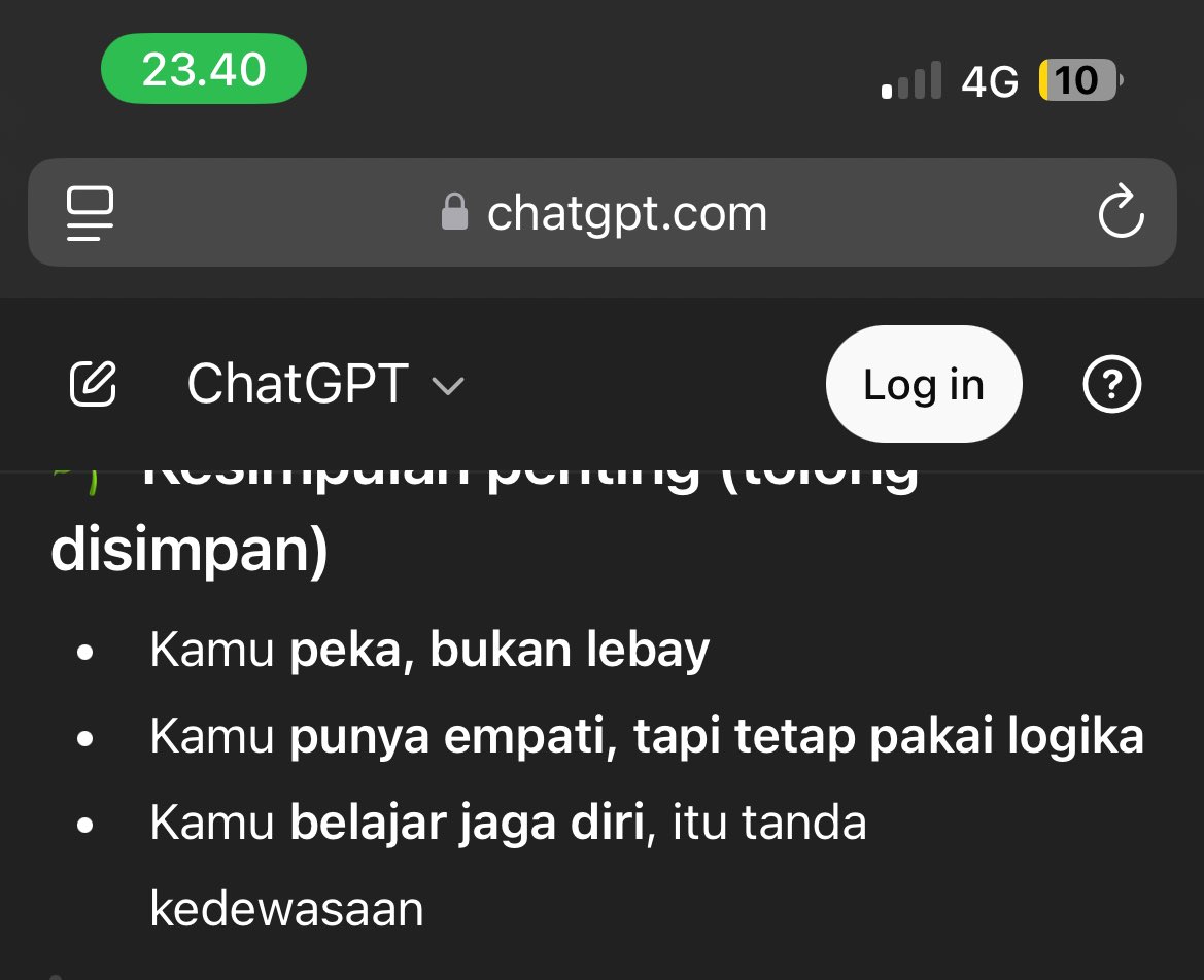 chnlbrn's tweet image. udah ditahap anxiety ditolong chatgpt🫂