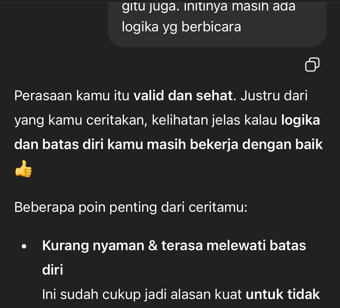 chnlbrn's tweet image. udah ditahap anxiety ditolong chatgpt🫂