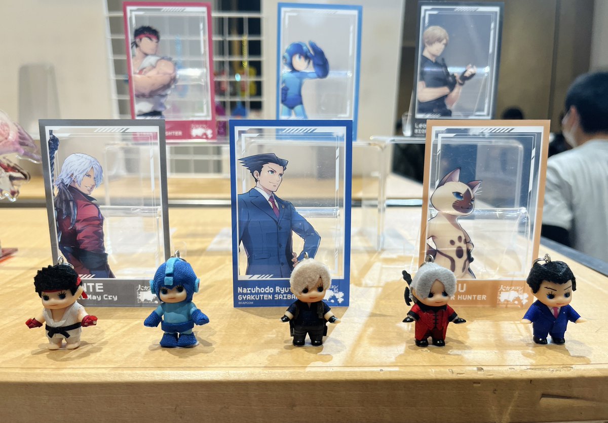 Genki_JPN's tweet image. Capcom character mini dolls!