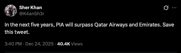 avarakai's tweet photo. Hope @UAEmediaoffice @MofaQatar_EN informs @emirates  @qatarairways to do better and take lessons from PIA.

#JHT https://t.co/htDDFlFCQg