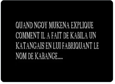kinshasaweb's tweet photo. #Rétro📂🇨🇩#TokobosanaTe #LeSaviezVous #DevoirDeMémoire #ClanKabila #KabilaGate #BoiteàPandore #CesEtrangersQuiNousGouvernent #MarcellineMUKAMBUKUJE #MzeeLaurentDésiré #HyppoliteKabangeMtwale #HyppoliteKanambe #TestADN
La réponse est dans cette vidéo
https://t.co/yqtW0AJqXC https://t.co/wTsaLqUM0z