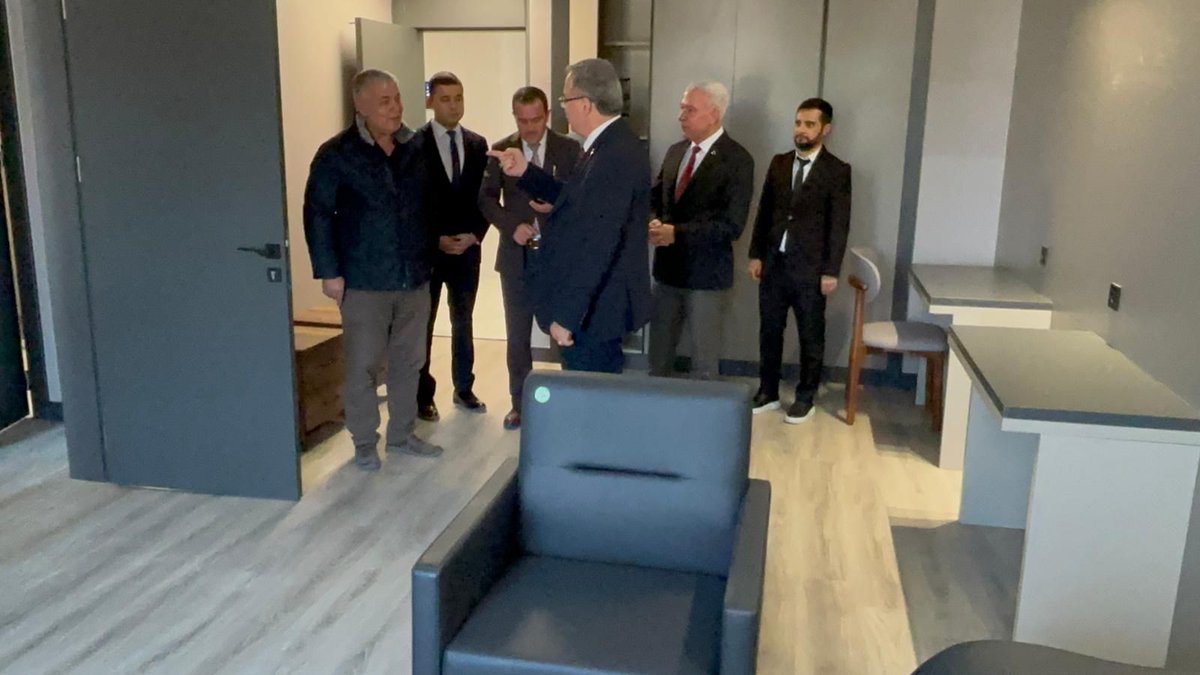 📍İSLÂHİYE/ 📌MERİNOS ALİ ERDEMOĞLU ÖĞRETMENEVİ💐

İl Millî Eğitim Müdürümüz Dr. Önder Arpacı, 📍İslâhiye ilçesinde yapımı devam eden Merinos Ali Erdemoğlu Öğretmenevi binasında incelemelerde bulundu.

<a href="/tcmeb/">Millî Eğitim Bakanlığı</a> <a href="/Yusuf__Tekin/">Yusuf Tekin</a> <a href="/gantepvaliligi/">Gaziantep Valiliği</a> <a href="/kemalcebervali/">Kemal Çeber</a> <a href="/Dr_Onderarpaci/">Dr. Önder ARPACI</a>