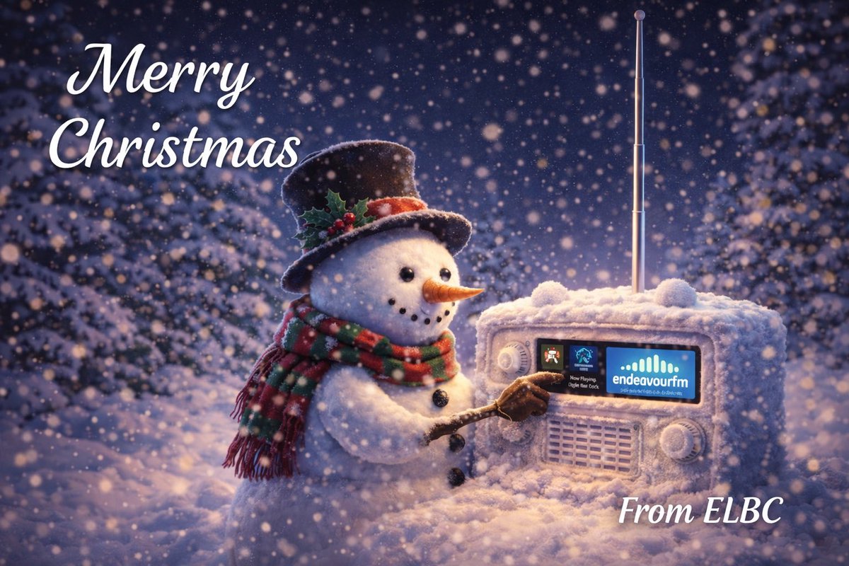 ELBCIC's tweet image. 🎄 Merry Christmas to all our supporters! 🎄 

Have a wonderful time, however you choose to spend it. 📻 💚💛