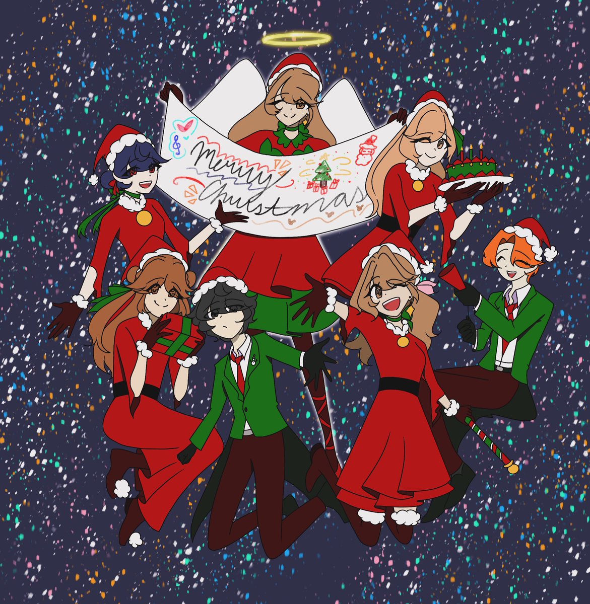 StarTearPia's tweet photo. Merry Christmas, everyone 🎄✨
Thank you for staying with An Introvert and an Extrovert.
Wishing you warmth, peace, and gentle moments this holiday ❄️💖

#webtoon #WebtoonCanvas #Christmas #introvert #extrovert https://t.co/Riavifb6Qn