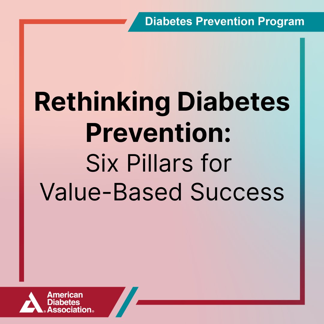 ADA_DiabetesPro's tweet image. Payers, insurers, and employers: take a proactive approach to prevent diabetes and reduce health care costs. 

Read more on the DPA’s Six Pillars of Value.
professional.diabetes.org/clinical-suppo…