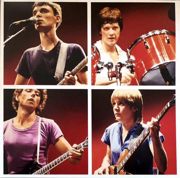 Coverartmatters's tweet photo. “More Songs About Buildings and Food” by Talking Heads features an album cover that is a photomosaic of the band, composed of 529 close-up Polaroid photographs in total. https://t.co/UIMqAcC0Ff