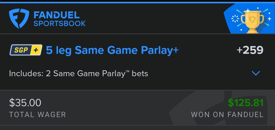 HeywoodsAlmanac's tweet photo. Some #NBA #LiveBetting Action From Last Night β‘οΈ #WinningBets
π₯ 10 leg +154
π₯ 5 leg +175
π₯ 5 leg +259
π₯ 7 leg +214
Live #Bets on #FanDuelSportsbook
#ThePickIsInPod Sat Night 11 pm est
#HeywoodsAlmanac
#HappyHolidays π https://t.co/sGHFlv23eb