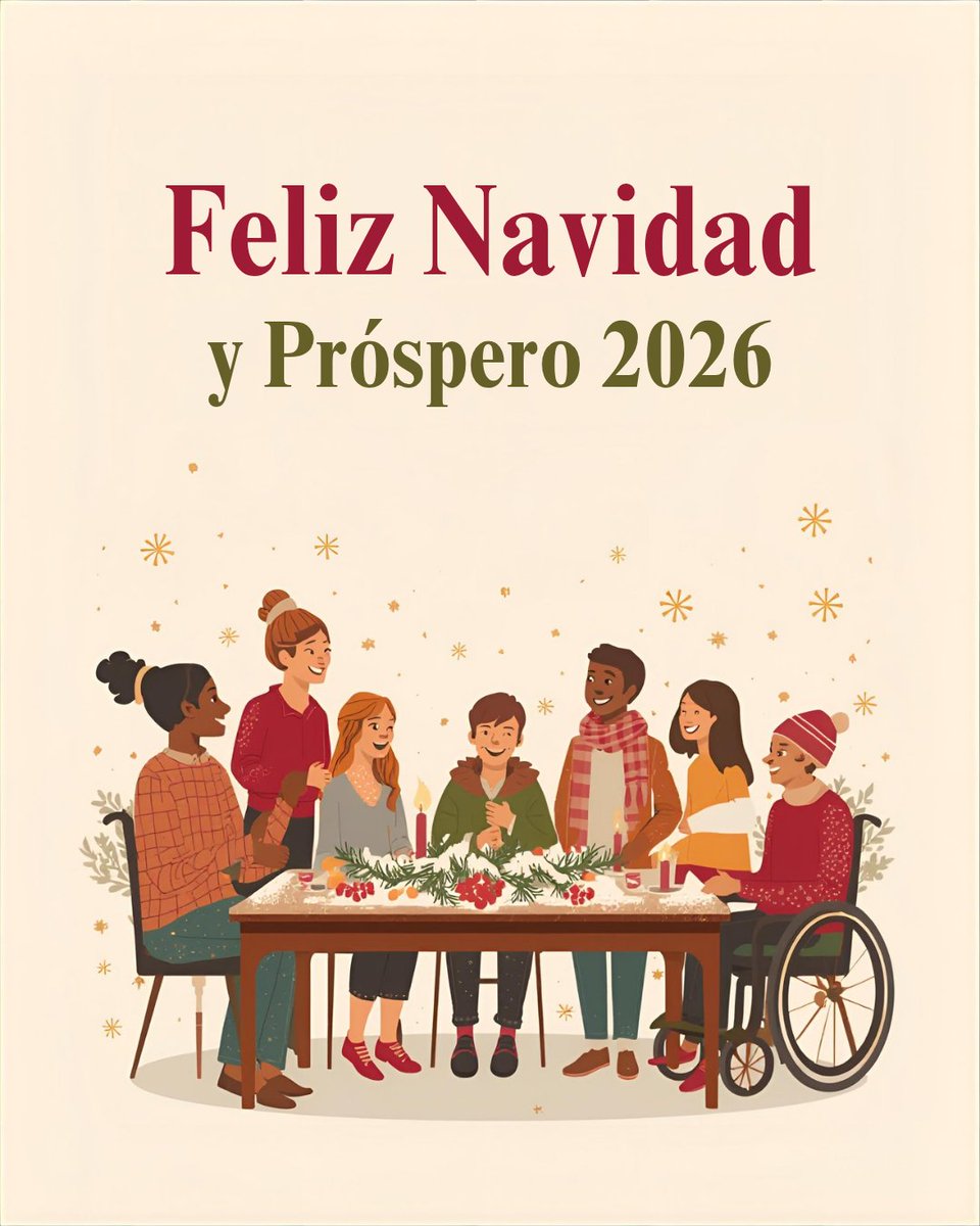 Les deseo una hermosa Noche Buena, una Feliz Navidad y un prospero año 2026 con inclusión, empatia y solidaridad, donde prime la humanidad y la cordura, y nadie, pero nadie, quede atrás, en el camino 

Saludos 🥂 Roberto Ingratta

#levantandobarreras
 instagram.com/p/DSpz-0NDjyw/…