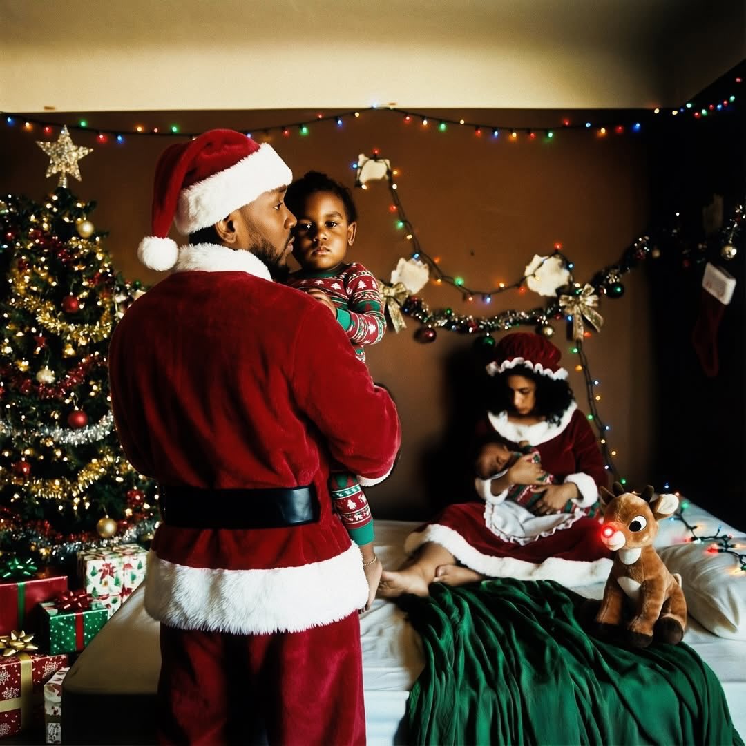 ComplexMusic's tweet image. Christmas x Rap Album Covers ☃️🎄