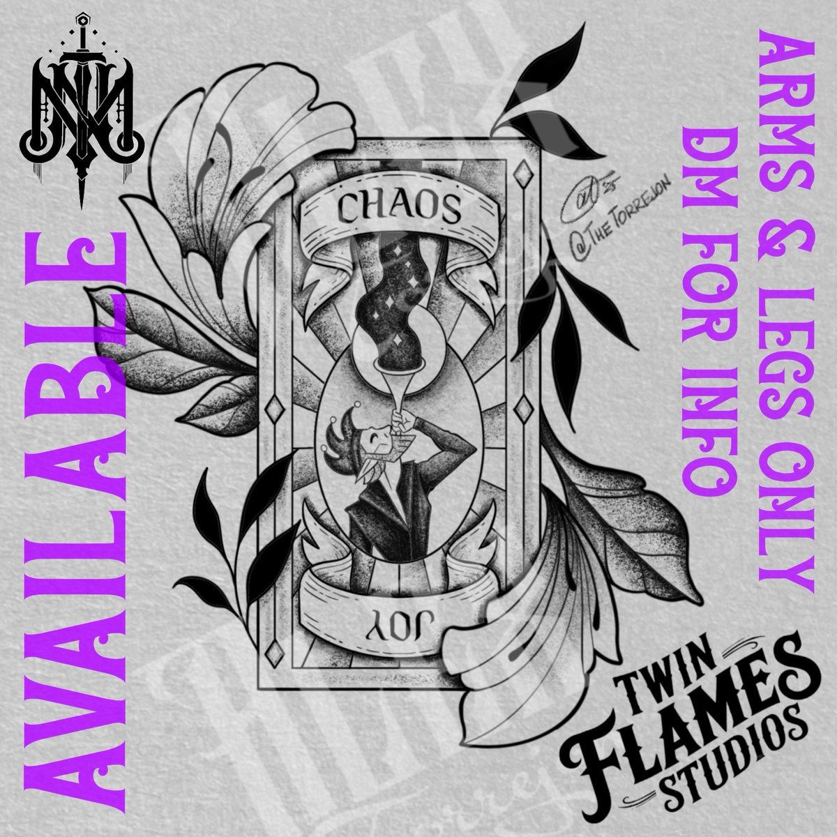 thetorrejon's tweet photo. I had to do some new tattoo designs worthy of the beautiful Mollymauk Tealeaf! Bring me all your #CriticalRole tattoos!! Be the chaos you want to see in the world
#critmas #molly #mollymauk #mightynein #tatt #tattoo #availabledesign #critter #dnd #tarot #tarotcard #critter https://t.co/cQCfCocGNn
