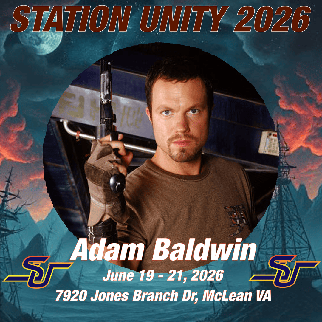 StationUnity's tweet image. We are excited for our second Guest announcement this week, Adam Baldwin!

With a career spanning over multiple generations, he is best known for his roles in Firefly / Serenity, Full Metal Jacket, and voices across the DC Universe.

For full bio visit: station-unity.org/adam-baldwin/