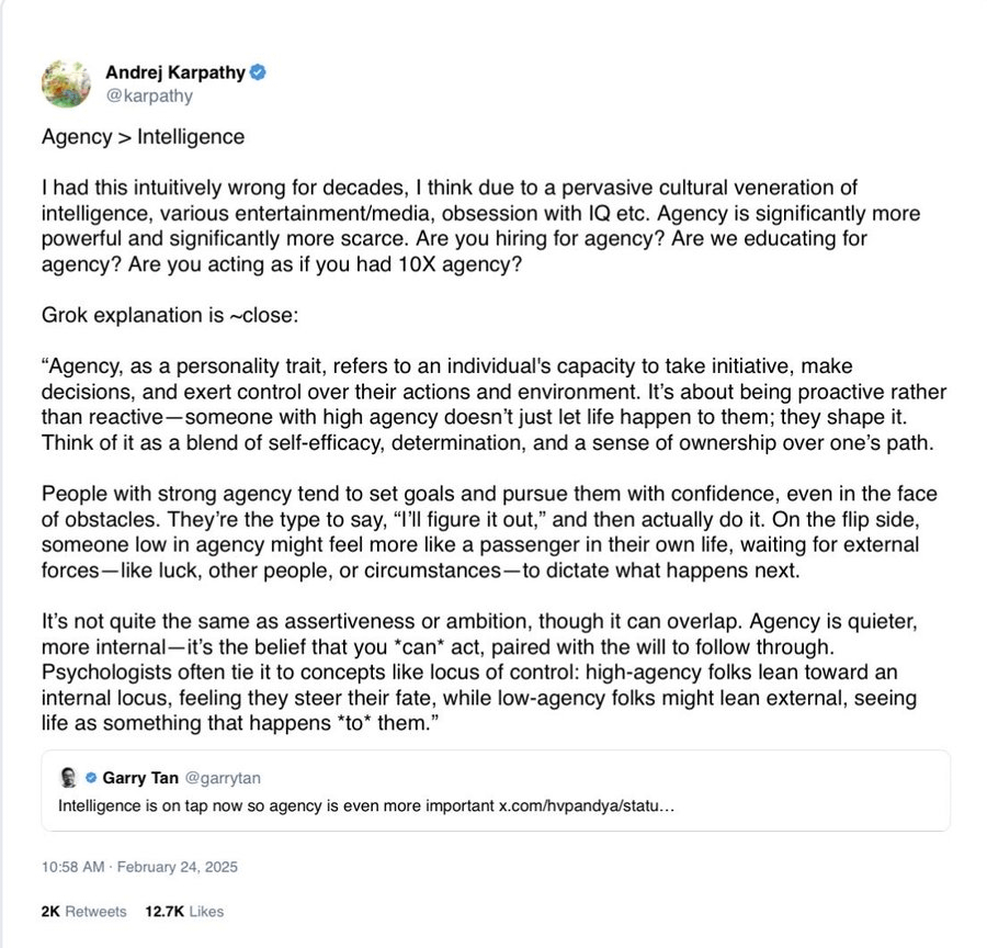 DBVolkov's tweet image. Andrej Karpathy literally dropped the mindset shift every AI founder needs to hear