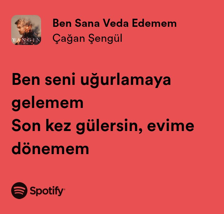 "Son kez gülersin, evime dönemem."
