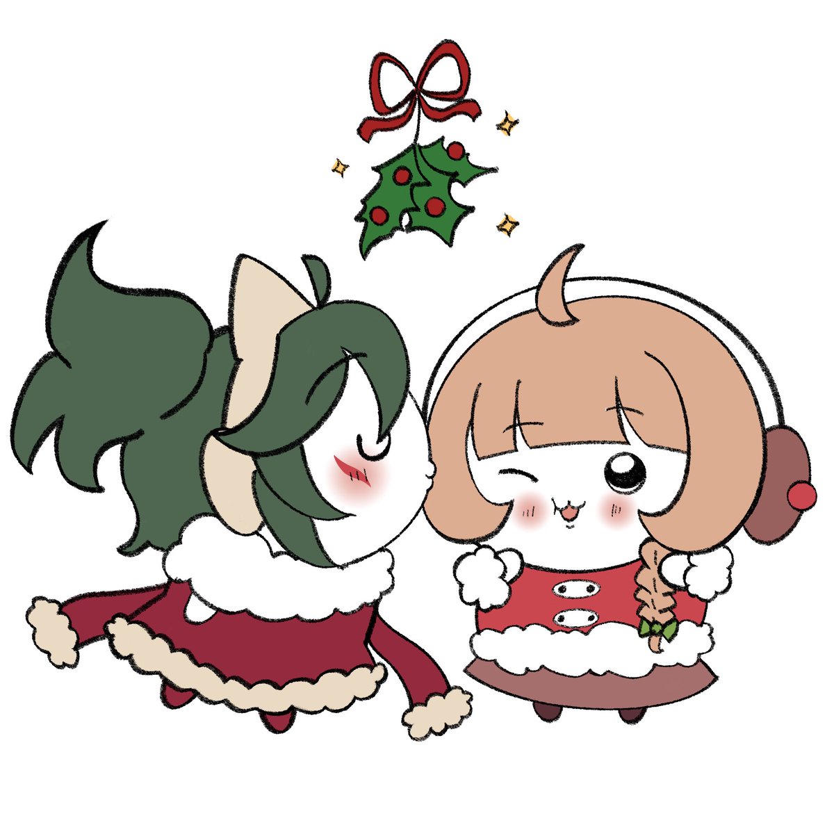 merry christmas !
remember stay warm and spend the day with your loved ones ❄️❤️

#kiriko #juno #Overwatch2 #Overwatch2fanart