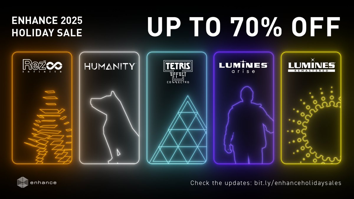 Enhance | 🎮 Lumines Arise Available Now! tweet media