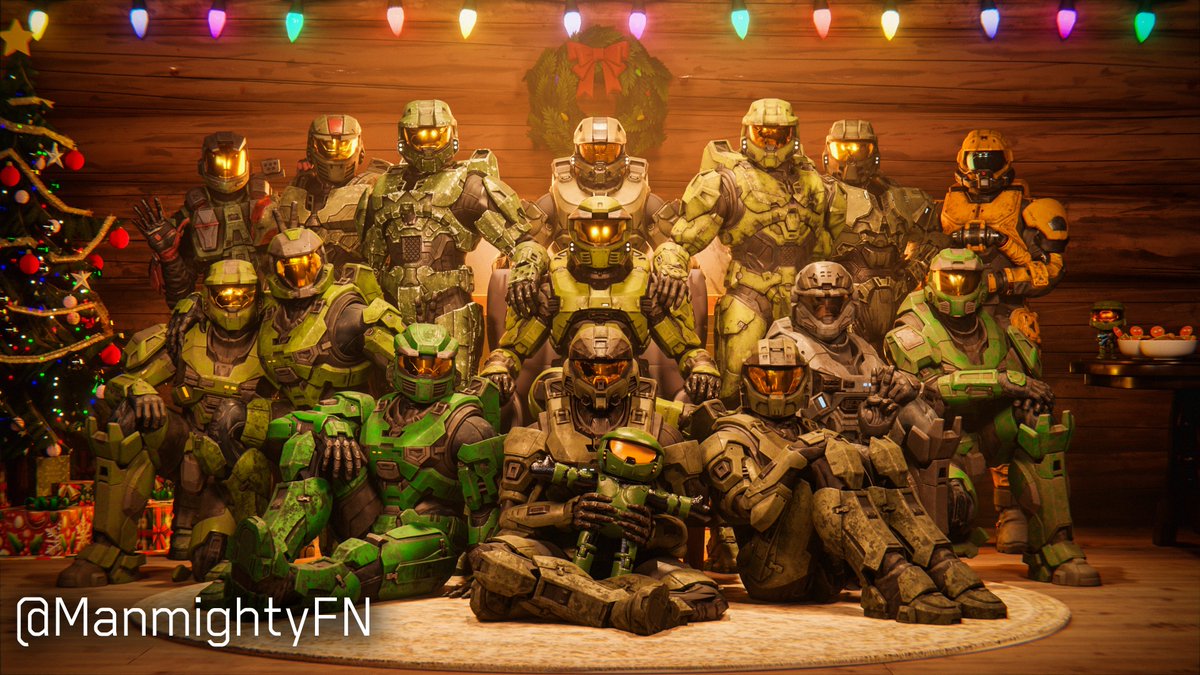 ManmightyFN's tweet image. The Mark Family wishes you a Merry Christmas and a Happy New Year!
Render without watermark in my ko-fi in the second tweet

#HaloSpotlight #HaloInfinite #HaloArt