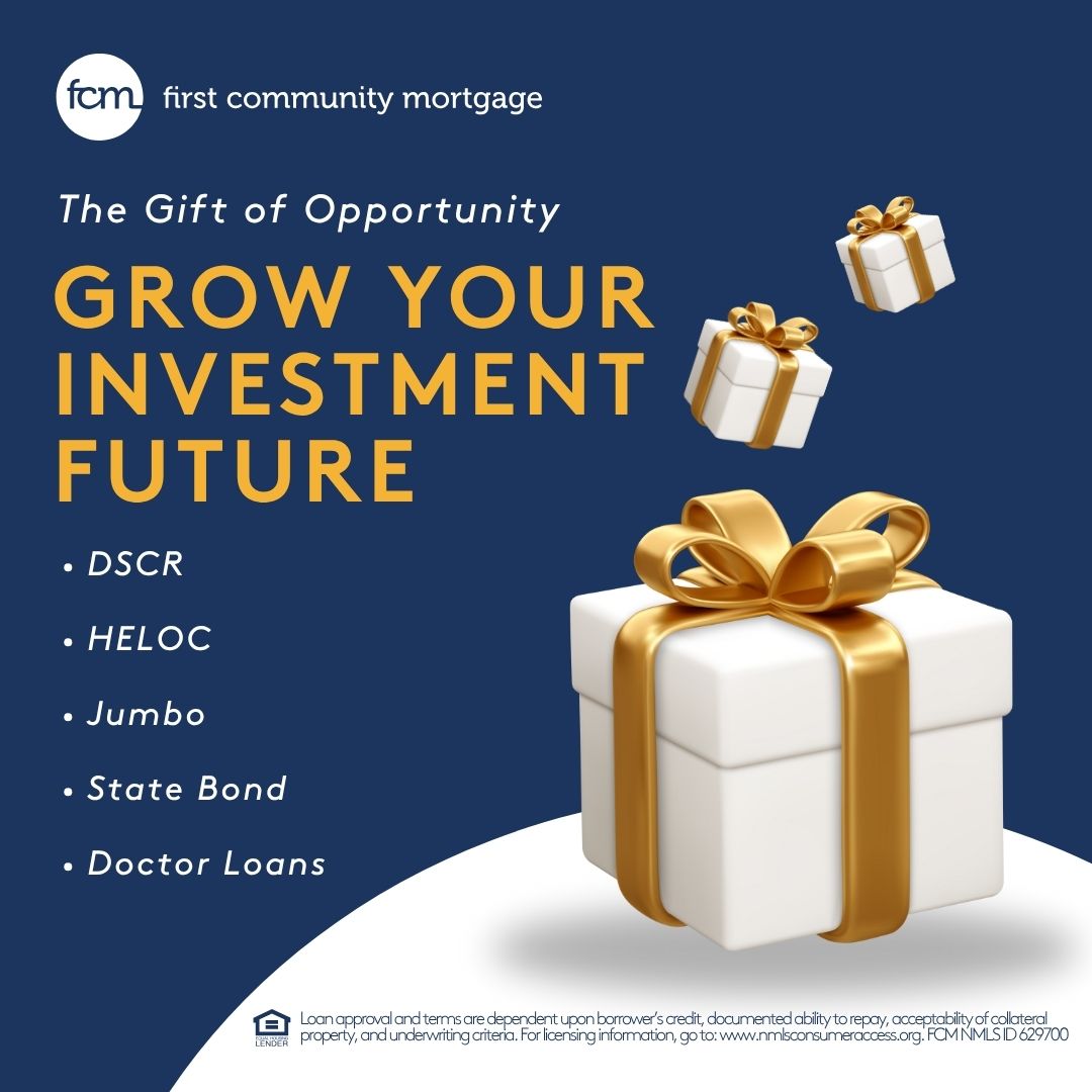 TToddsimon's tweet image. Invest in your future today! We have the tools to help you build wealth and achieve your goals. Let's start your investment journey-contact me today! firstcommunitymortgage.com/ttoddsimon