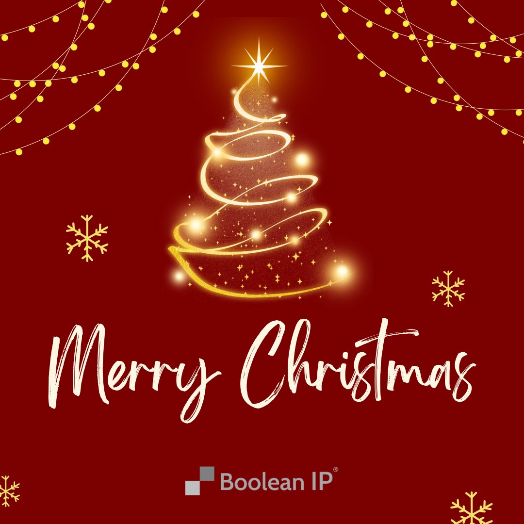 boolean_ip's tweet photo. 🎄Wishing you and your loved ones a Merry Christmas, Warm Holidays and a Happy New Year! ✨

#MerryChristmas #HappyHolidays #Gratitude #Partnership #NewBeginnings #intellectualproperty #booleanipconsulting https://t.co/5h9Dr4L9CR