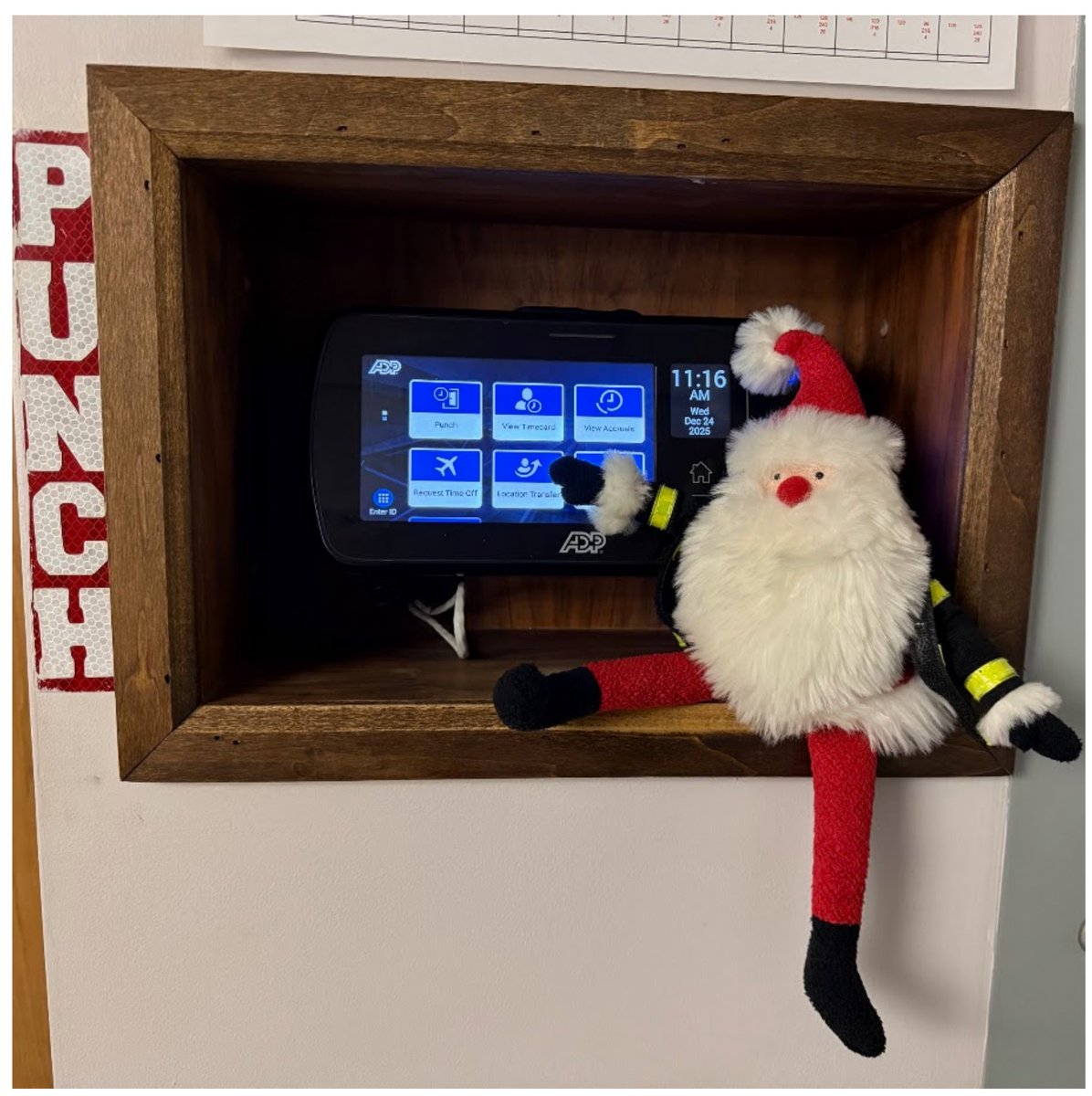 “Ho, Ho, Ho, &amp; away I go! Stay safe out there, &amp; remember, a clean firehouse is a jolly firehouse! Time for this merry, little helper to spread cheer around the world! See ya next December &amp; Happy Holidays!” 
-Firehouse Santa #HoHoHoWhereWillHeGo #FirehouseSanta #SeeYouNextYear