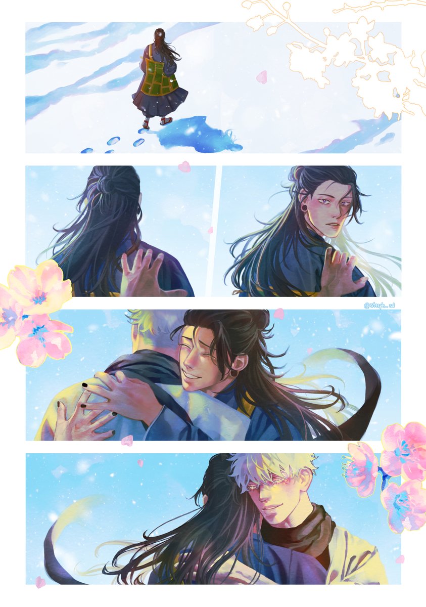 steeph_sd's tweet image. 12.24
from now, forever❄️
#satosugu