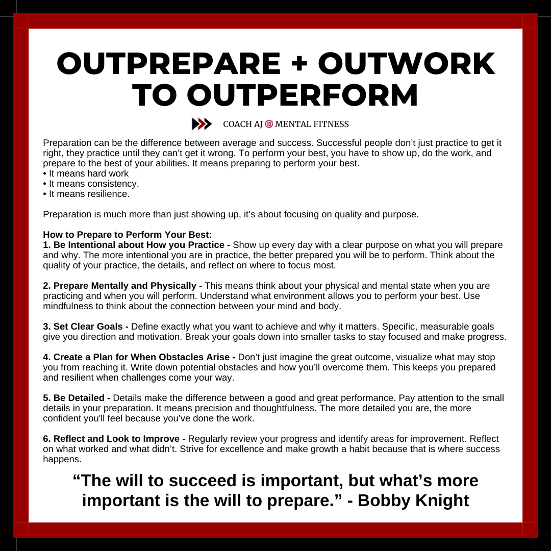 Coach AJ 🎯 Mental Fitness tweet media