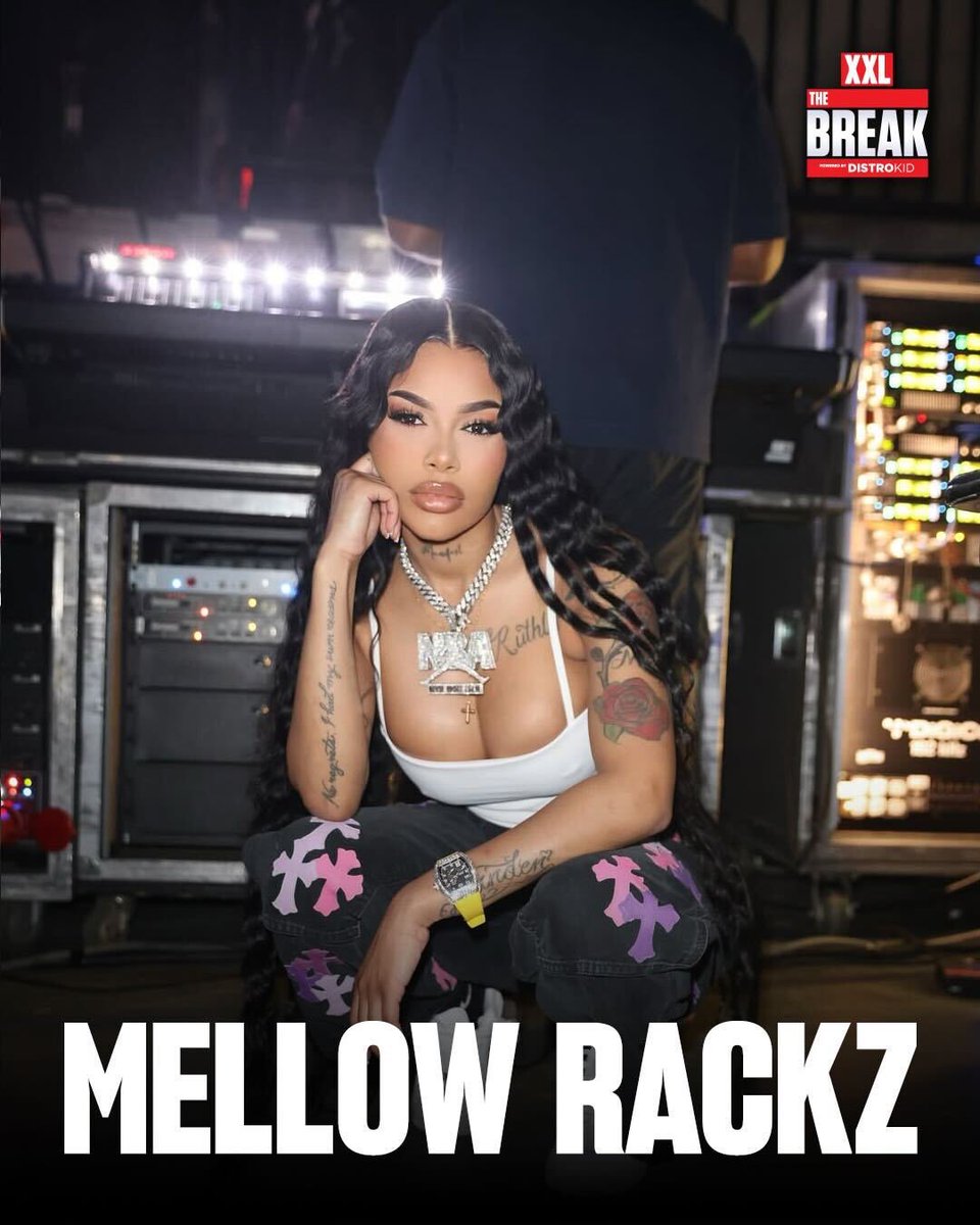 XXL's tweet image. 🆕 THE BREAK 🆕

Broward County, Fla. rapper Mellow Rackz has been steadily building a buzz with music that balances vulnerability and confidence. The Never Broke Again rapper puts her skills on display on songs like “Romeo &amp;amp; Juliet” and “What You Is” with NBA YoungBoy.

Powered…