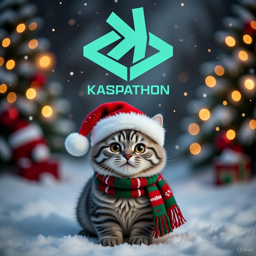 MERRY CHRISTMAS (Eve) EVERYONE AND HAPPY HOLIDAYS!!

Its exciting to see that we have reached 84 participants for the #Kaspathon! 😁 WOOHOO!

Theirs still time to join until Jan 16, 2026! Head directly to the website!
kaspathon.com

I made a post couple days with a