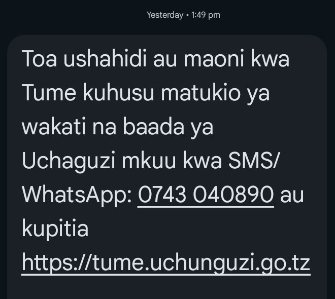 sultanbachi's tweet image. Wameamua kutufuata inbox kutuomba ushahidi, sivyo?

Uzuri ni kwamba hakuna mtu mwenye hati miliki ya nchi hii.

Siku zote haki ikikiukwa, jua kuwa mabadiliko yanakaribia!