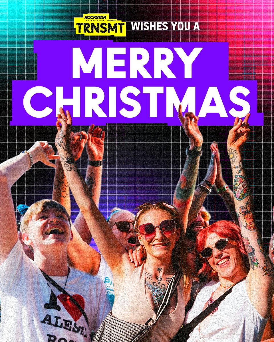 TRNSMTfest's tweet photo. Happy Holidays from us to you🎁

We hope you all have a wonderful Christmas!

#rockstarenergyxtrnsmt https://t.co/L9Rf7fG72n
