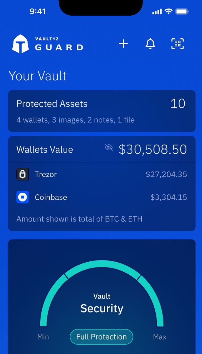 Vault12 Guard Crypto Inheritance tweet media