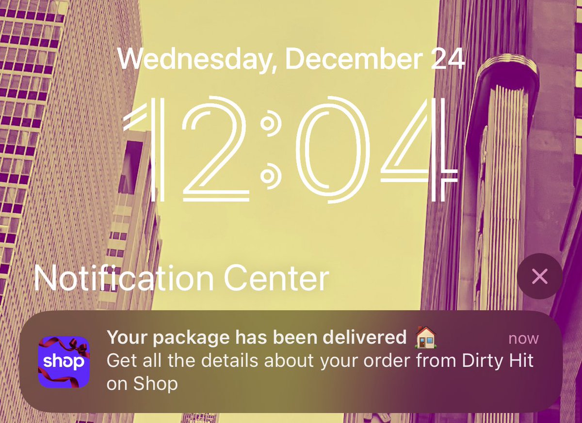 how chic of my mcpdc vinyl to arrive on christmas eve