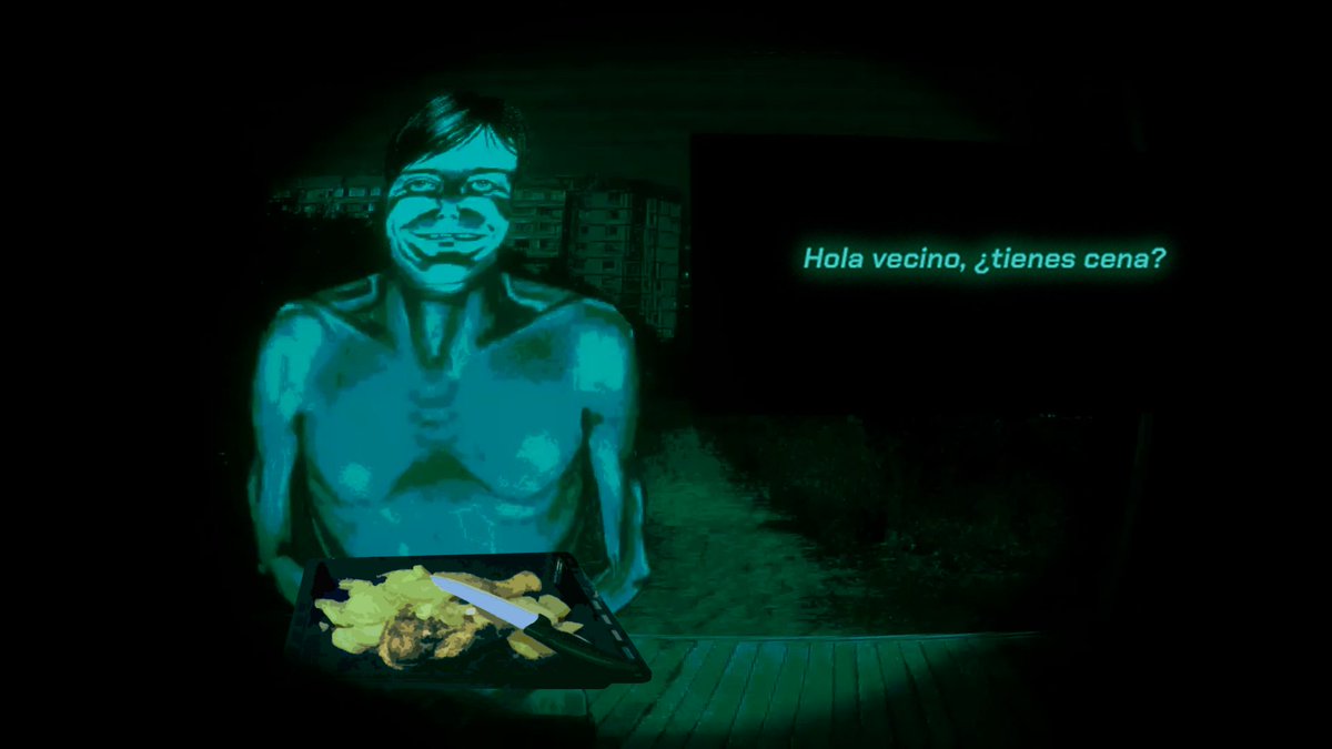 qué hago le dejo entrar?