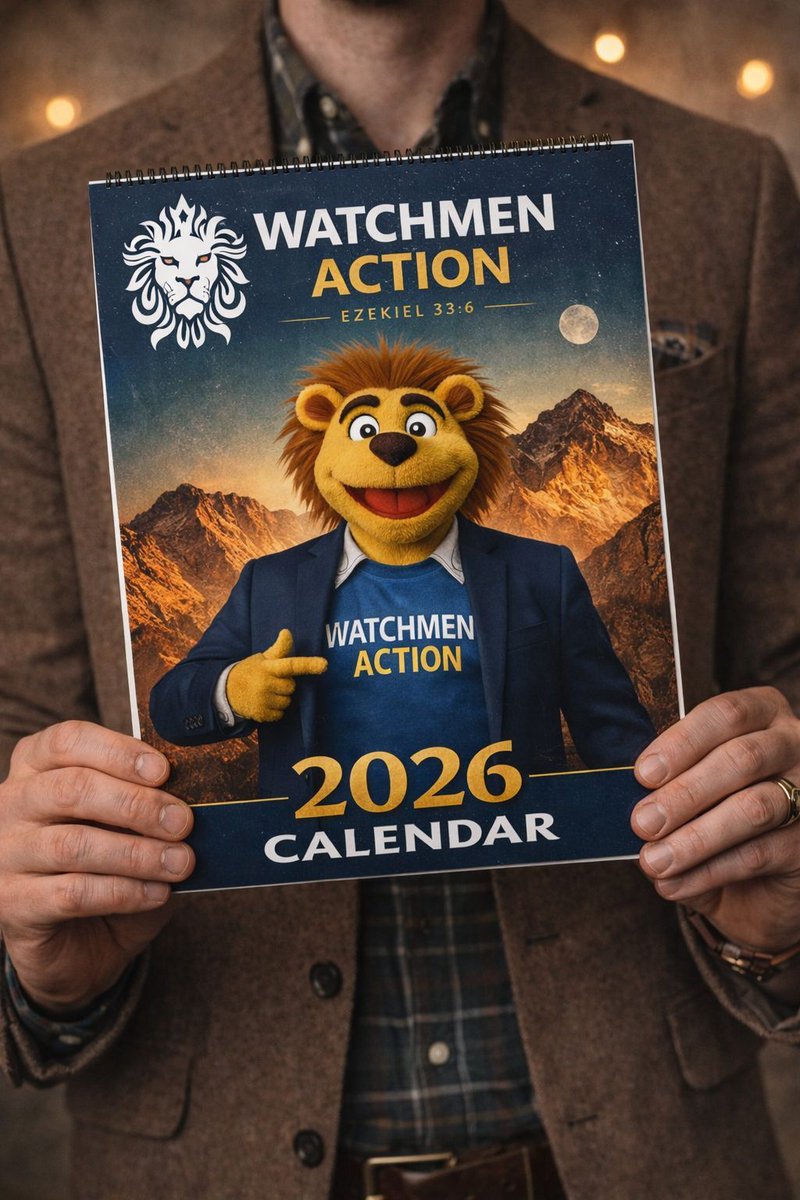 watchmenaction's tweet image. Start 2026 anchored, not distracted. This is how you support the work without standing on a stage. Wrap up your Christmas shopping in supporting us!

Go to shopwatchmenaction.org and pre-order your #watchmenaction #2026calendar and support the cause! #SupportTheWork
