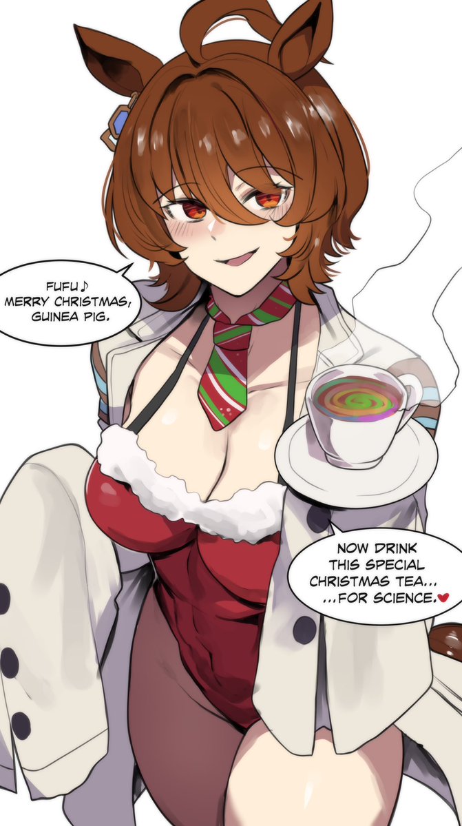 HimeHinghoi's tweet image. Merry Christmas, guinea pig. ♪

SFW