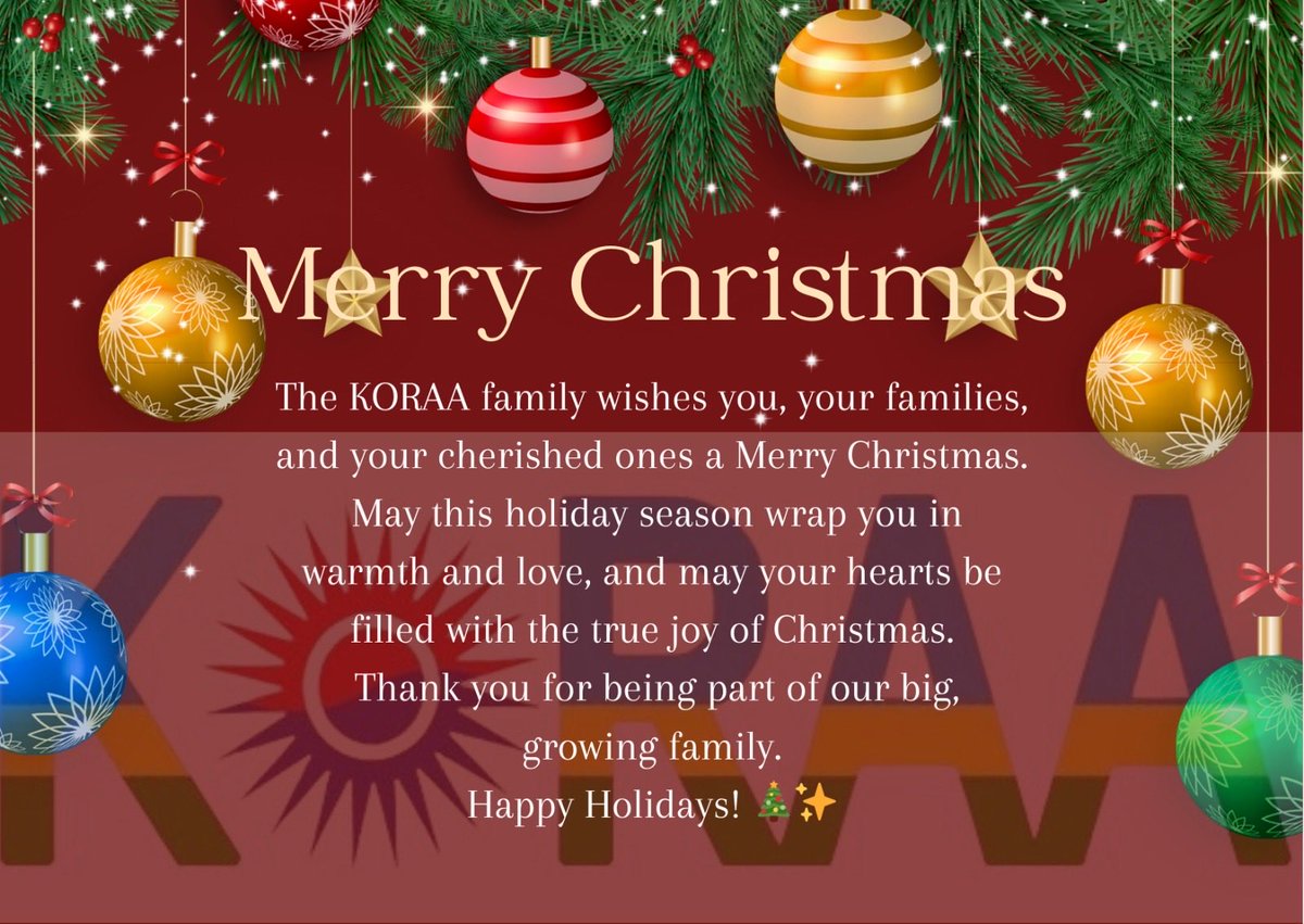 koraarwanda's tweet photo. #MerryChristmas https://t.co/wpsPbvw5NK