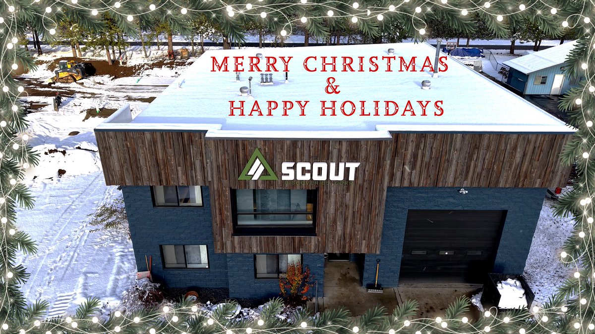 scoutdisco's tweet photo. Merry Christmas and Happy Holidays to everyone from the entire team at Scout Discoveries! https://t.co/CxROniM9RE