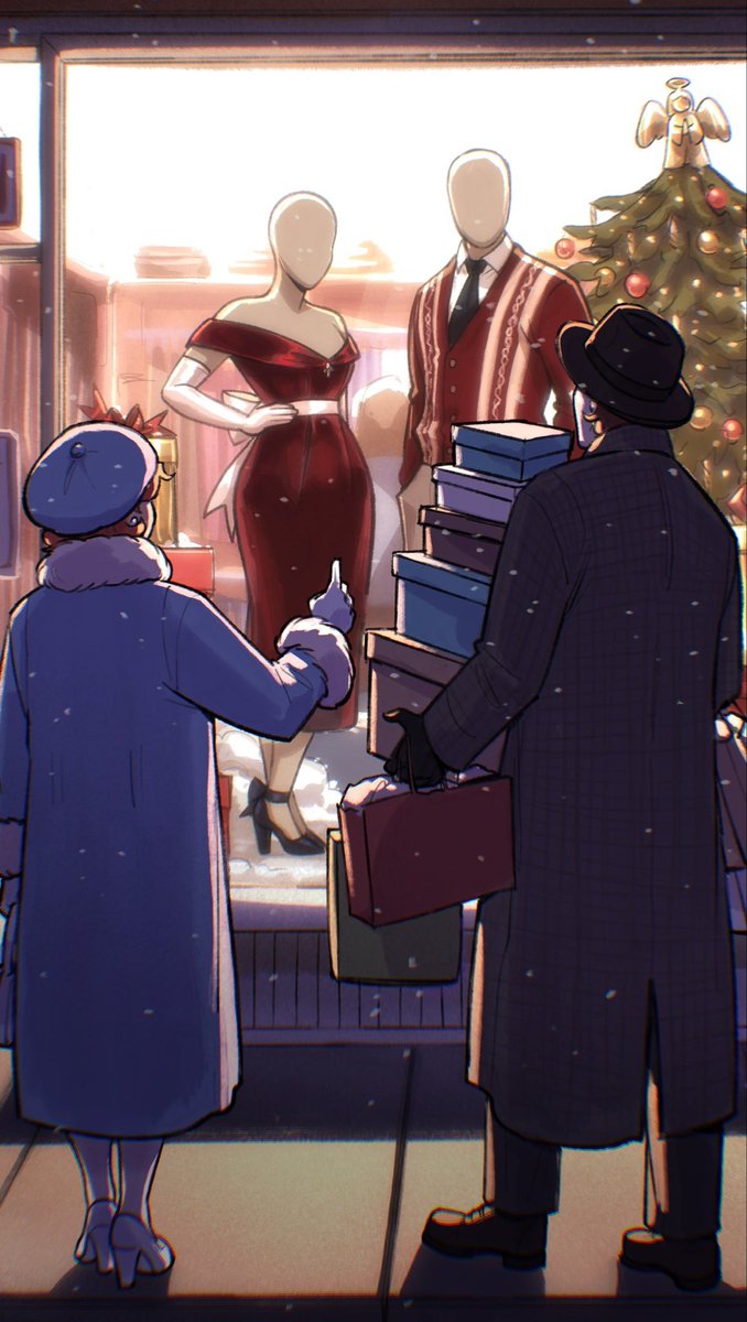 pugpng's tweet image. it’s a very gidley christmas