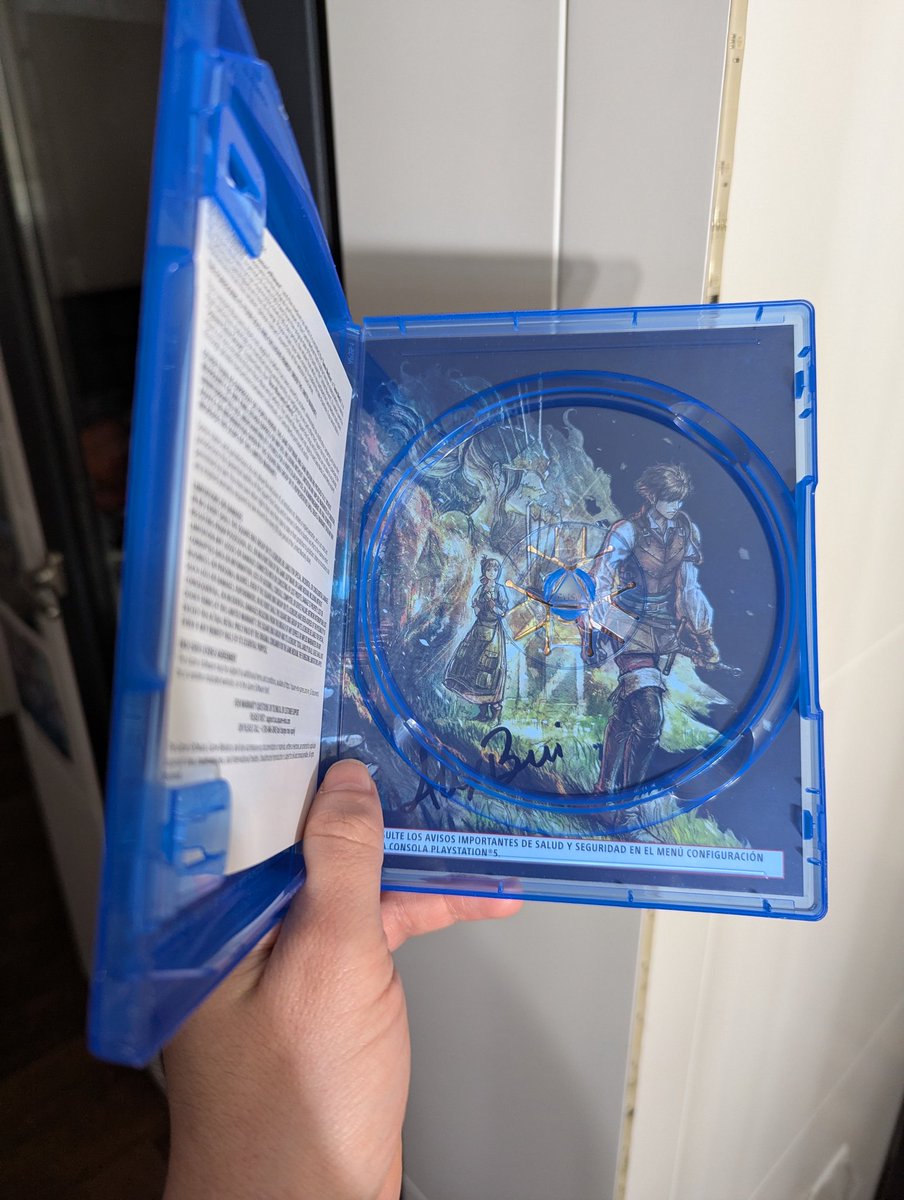 Christmas came early! 

After being cast mates in Doomsday Paradise, Alex became a friend, and on top of that, hearing his talent, I knew he would go far. He's proving me right so quickly! In the mail I got a signed copy of Octopath Traveler 0 ✨

Thank you! So proud of you.