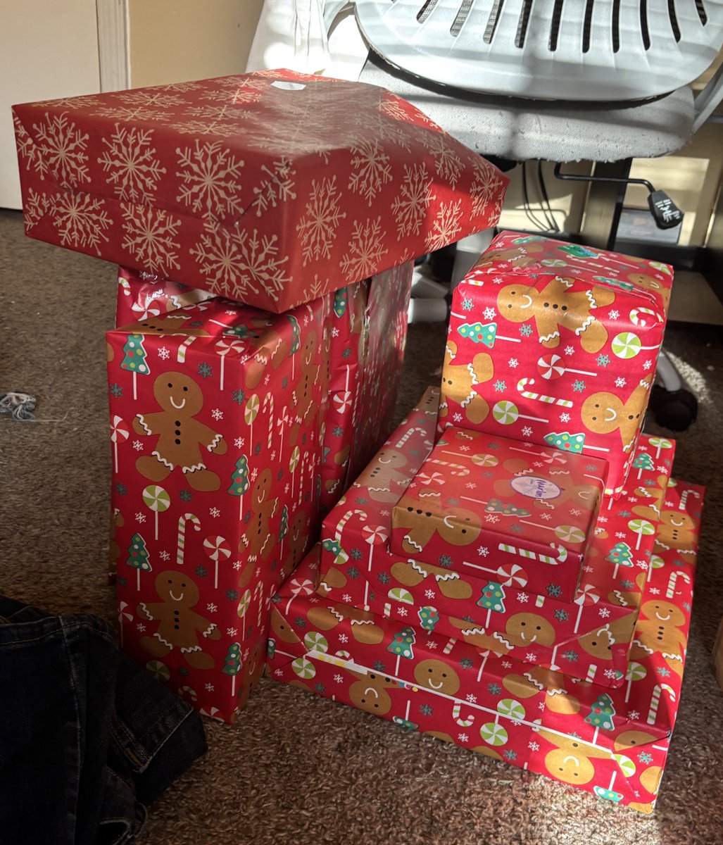LadyDev1128's tweet photo. Just a bit of what we have so far (so much not pictured) for the Christmas donation drive! 

Families are beginning to pick up ❤️❤️ 

#Christmas2025 #wedidthis #dogoodwithcrypto #bethehope #someoneslight $LADY https://t.co/ixsXXCnU7f