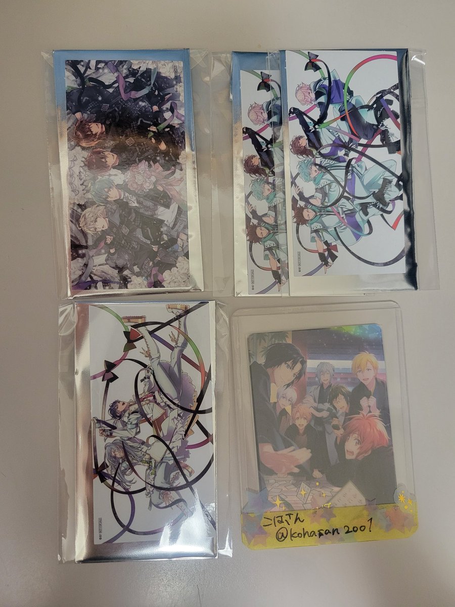 kohasan2001's tweet photo. [交換] アイナナ IDOLiSH7 アイドリッシュセブン 10周年

(譲)
リンライ:陸楽千虎於
特典:Re:vale ŹOOĻ

(求)
リンライ:大和三月環壮五＊各1
特典:IDOLiSH7

＊希望数集まったため推しも出しております

郵送or池袋手渡しor現地12日午前公演前 https://t.co/xX3OfPHD5D