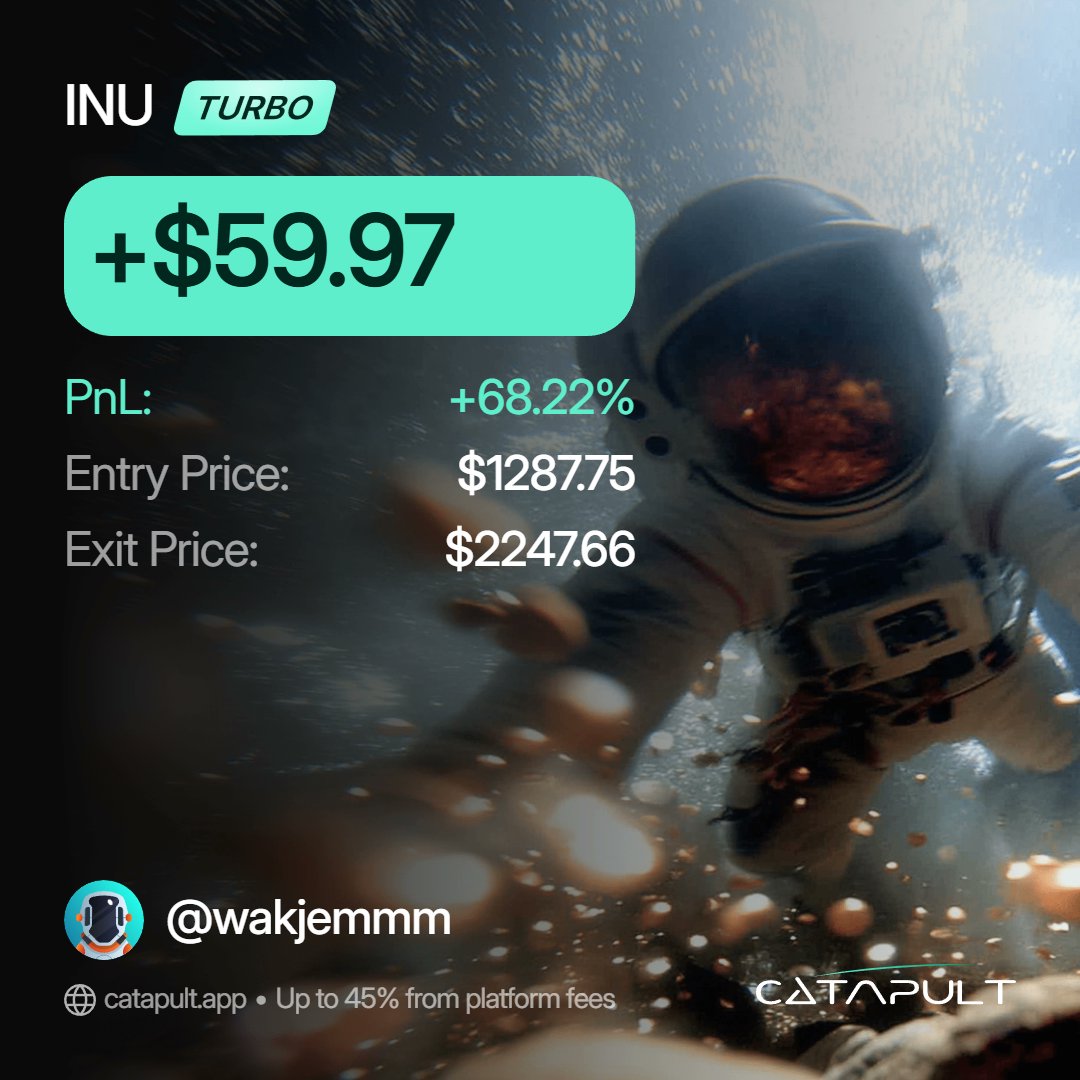 i just found about <a href="/letsCatapult/">Catapult</a> 

No-liquidity token launches on HyperEVM.

Trading fees are down by 25% for the next 24 hours, running until 5 PM UTC today. this is a good moment to do it with lower friction.

Time is already ticking. Trade smart.