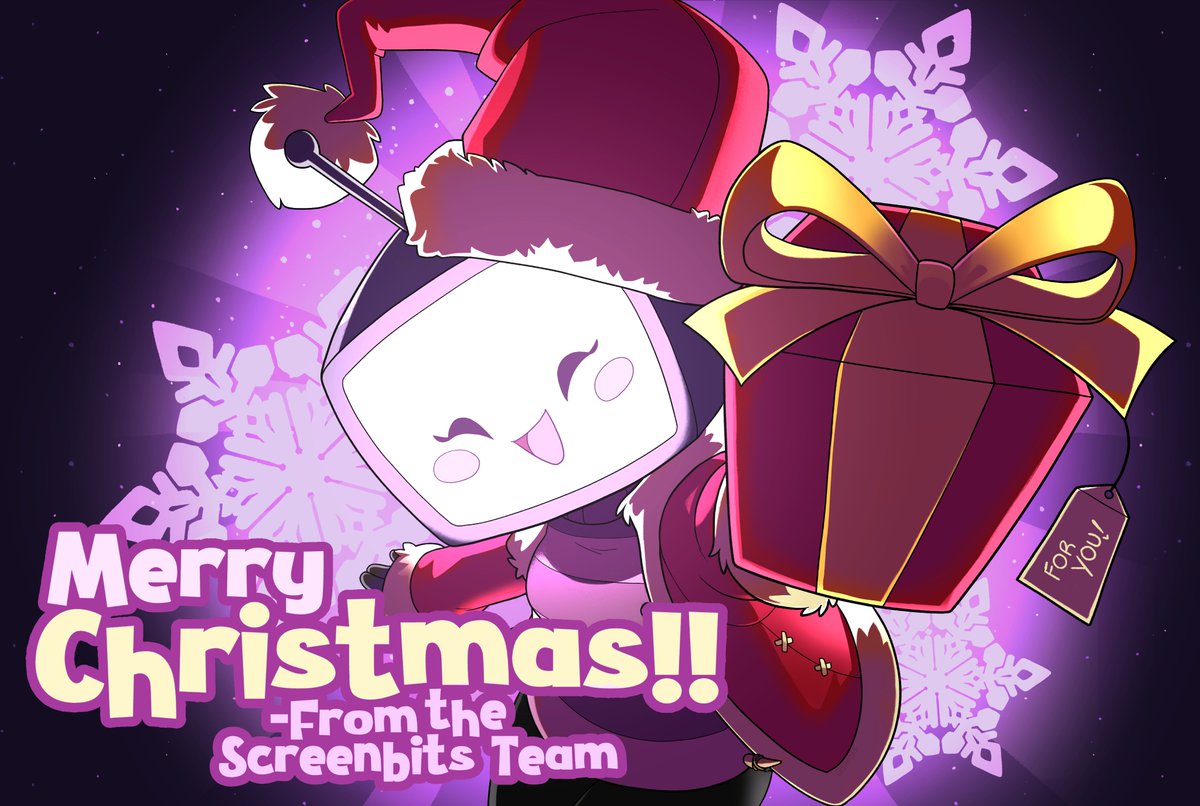 Screenbits_tv's tweet image. Happy Holidays &amp;amp; Merry Christmas everyone!!!🎄🎁 
🖌 Art made by: @YukaSlz

#indieanimation #screenbits #christmas #2danimation