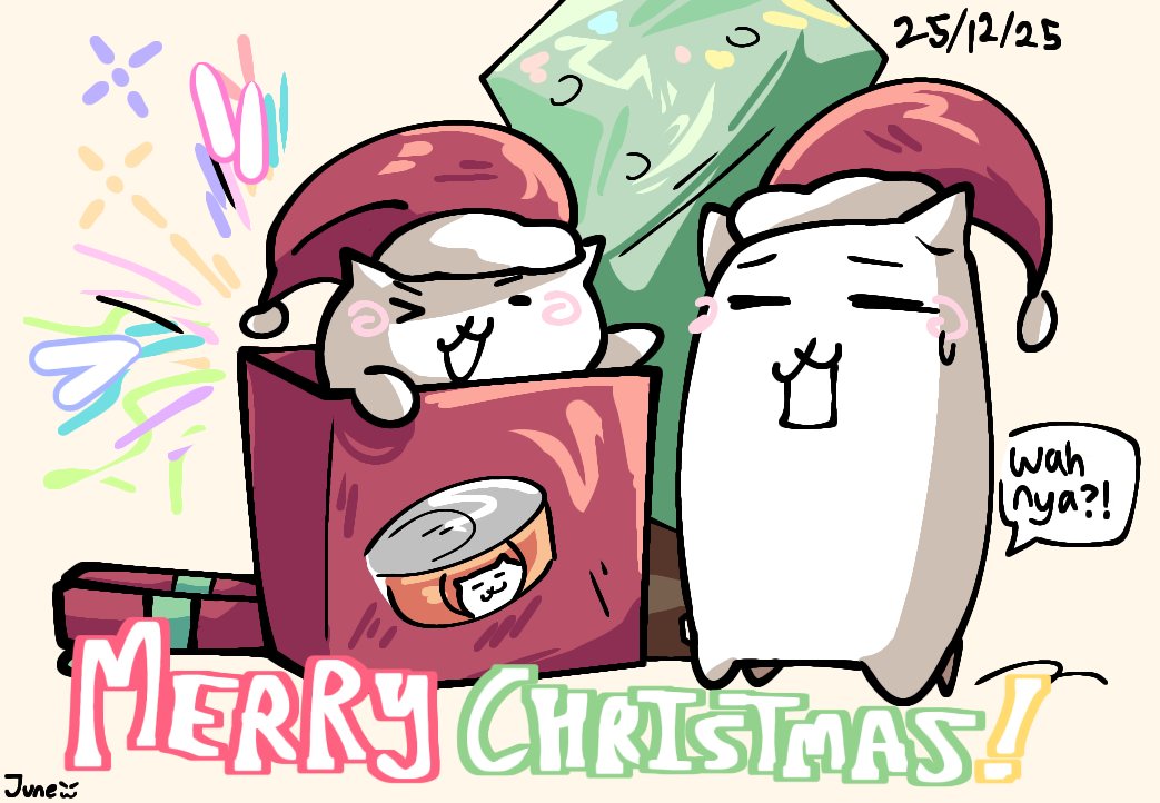 happy xmas!! hoorayy #thebattlecats