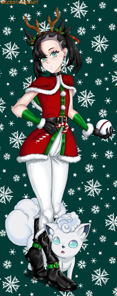 icesticker's tweet image. Marnie and Vulpix Christmas Edition

x.com/theneverartist…

#PokemonWinterFestival #Pokemon