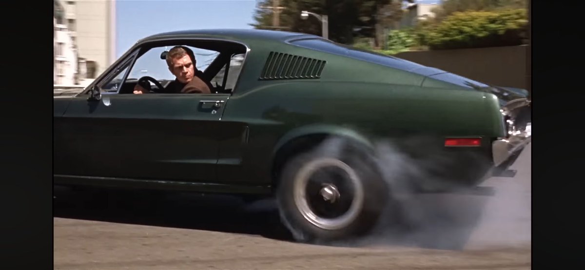 RLThatcher's tweet photo. @5am1am_6 You forgot Steve McQueen’s 
 “Bullet” ‘68 Mustang 💥 https://t.co/EipobEdzhY