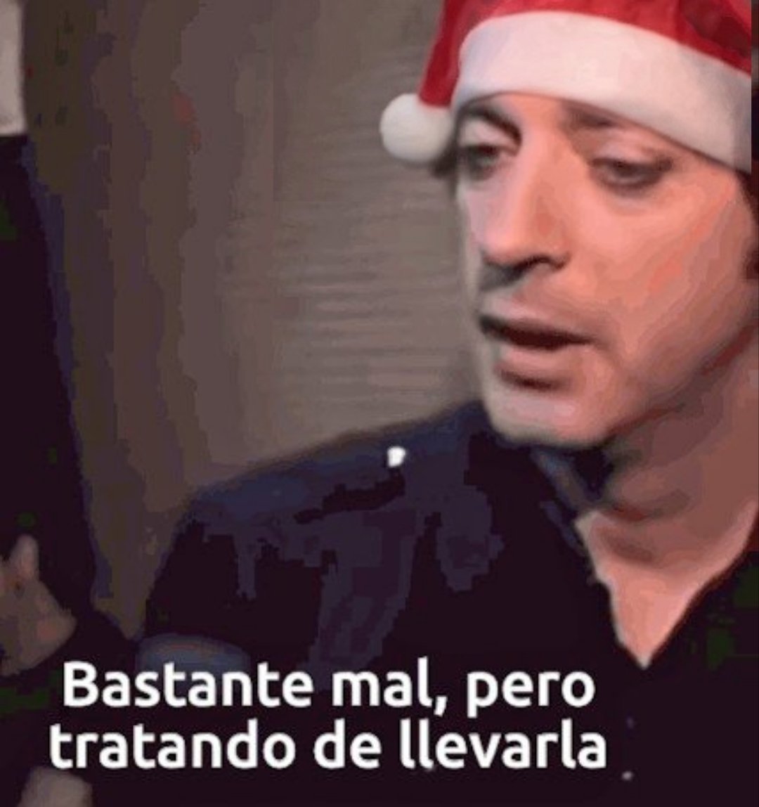 Ahí vamos nochebuena y navidad con calor humedad y 40 mil de térmica.... Dios nos libre
