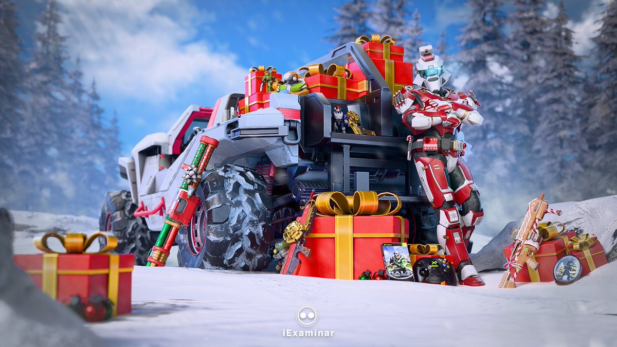 = Claus to home, the package is delivered =

Merry Christmas to all :D

#HaloSpotlight #Halo #HaloArt #HaloInfinite #Blender3D