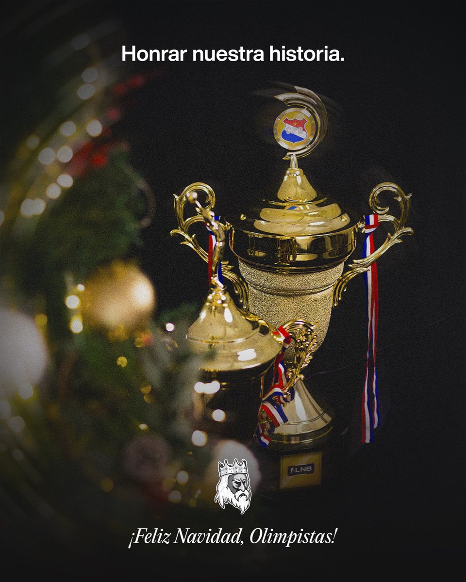 𝐇𝐎𝐍𝐑𝐀𝐑 𝐋𝐀 𝐇𝐈𝐒𝐓𝐎𝐑𝐈𝐀.

En un año especial, volvimos a escribir páginas grandes. 🏀✨

Trabajo, identidad y un cierre a la altura del escudo. 

¡Feliz Navidad, Olimpistas! 🤩

🤍🖤🤍